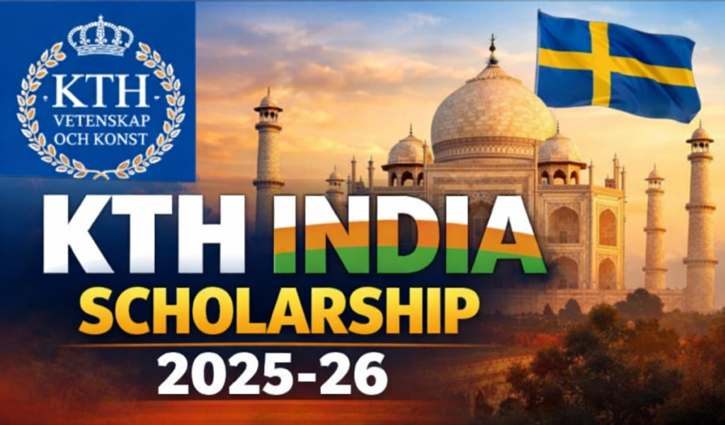 KTH India Scholarship 2025-26