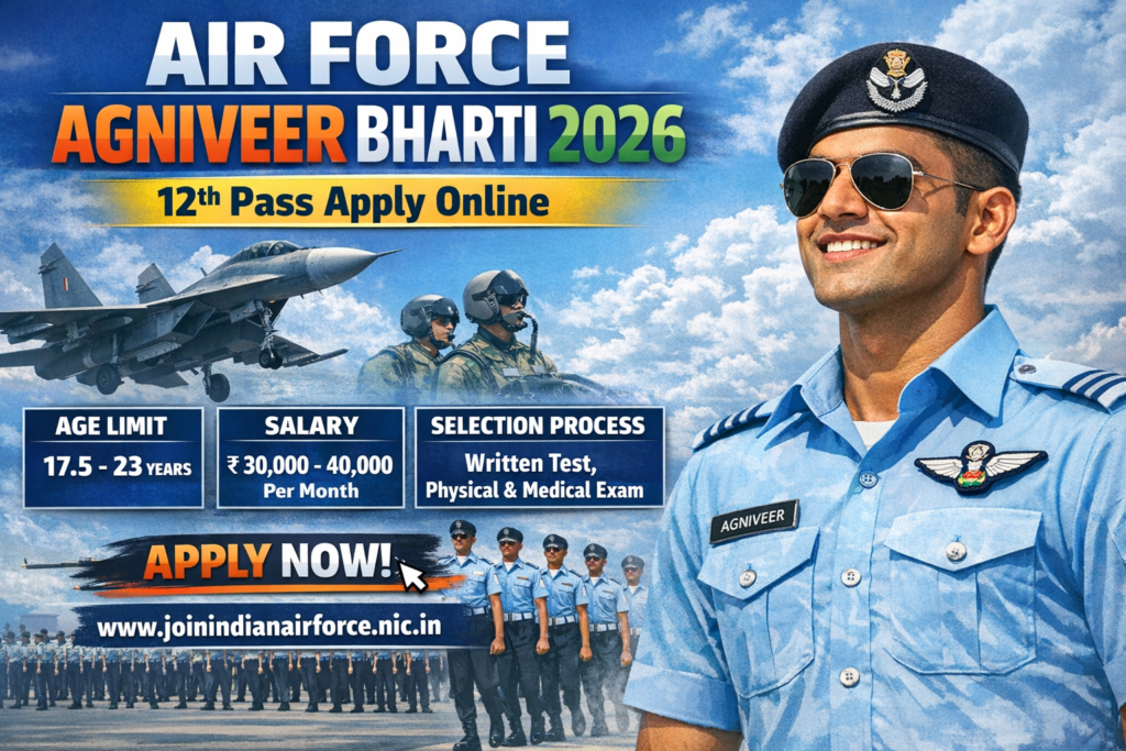 Air Force Agniveer Bharti 2026