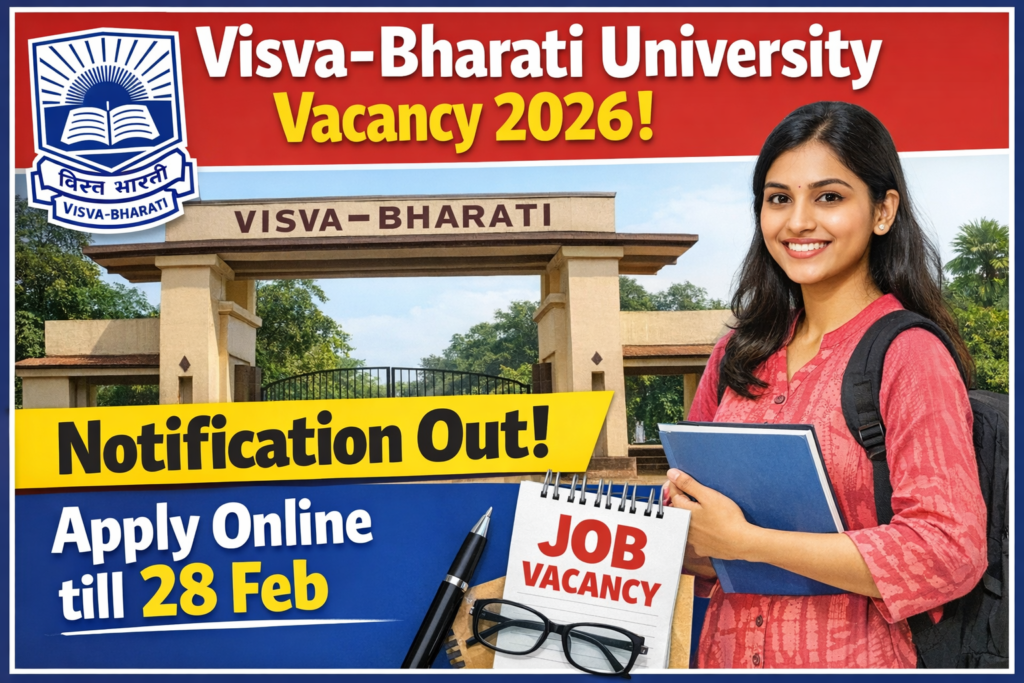 Visva-Bharati University Vacancy 2026